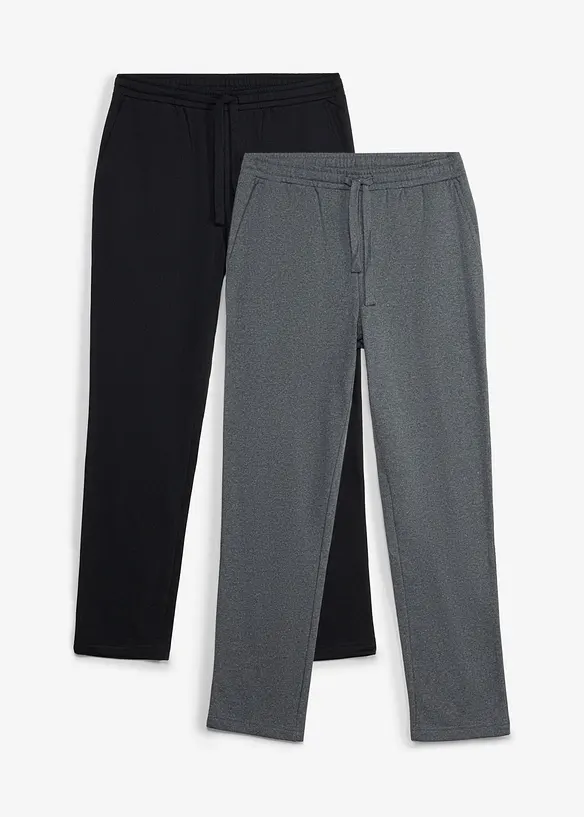 Pantaloni da jogging (pacco da 2), bonprix