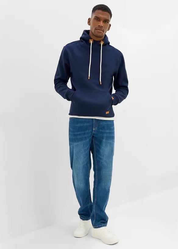 Felpa con cappuccio regular fit, bonprix