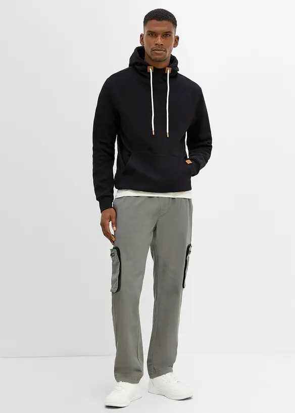 Felpa con cappuccio regular fit, bonprix
