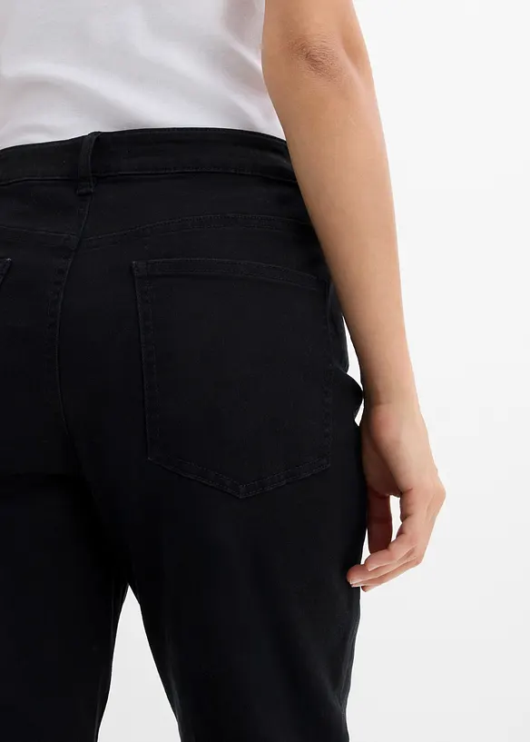Pantaloni barrel in misto cotone, bonprix