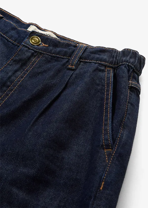 Jeans wide leg, vita alta, bonprix