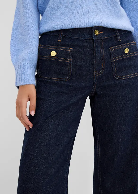 Jeans wide leg, bonprix