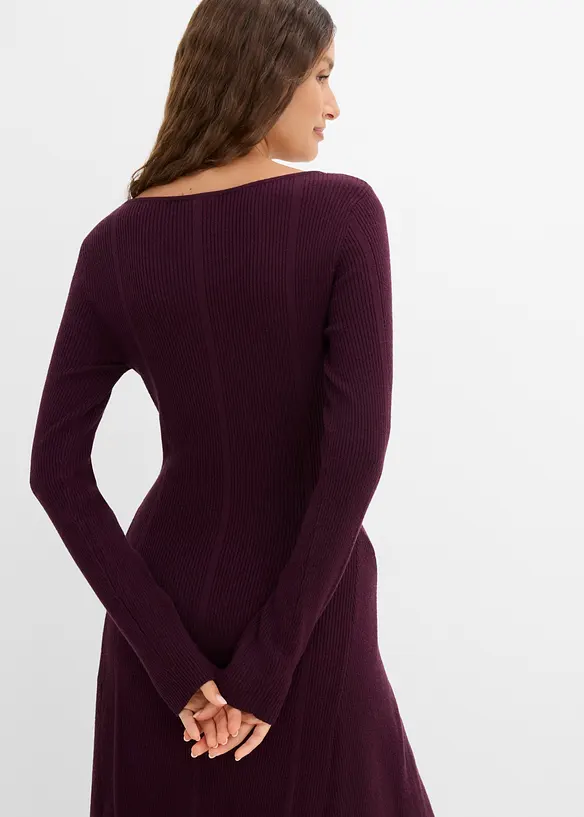 Abito in maglia di misto viscosa, bonprix