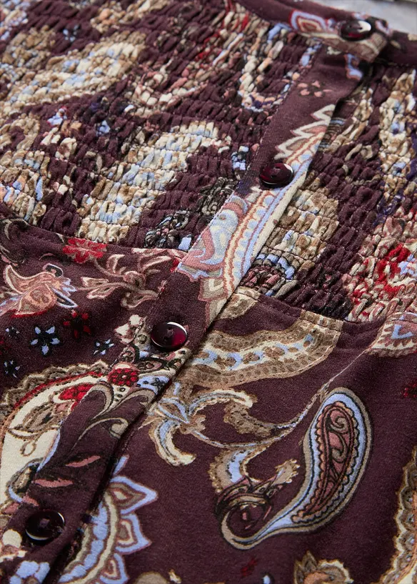 Maglia a maniche lunghe in viscosa morbida, bonprix