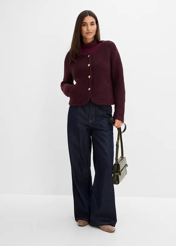 Cardigan dal taglio ampio, bonprix