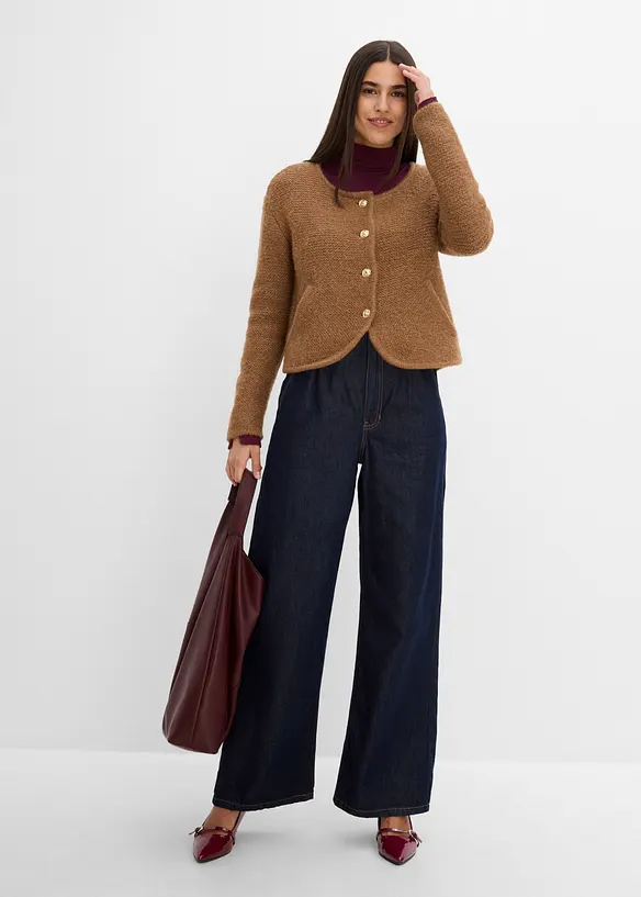 Cardigan dal taglio ampio, bonprix