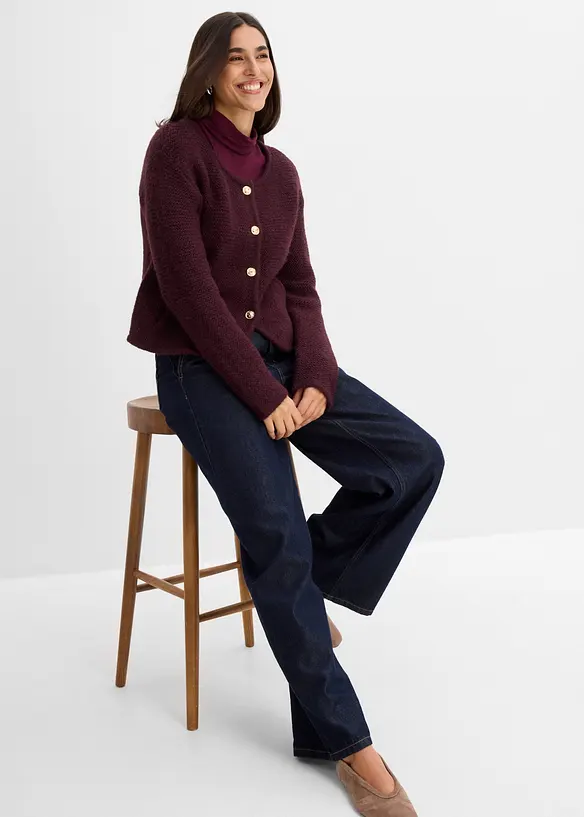 Cardigan dal taglio ampio, bonprix