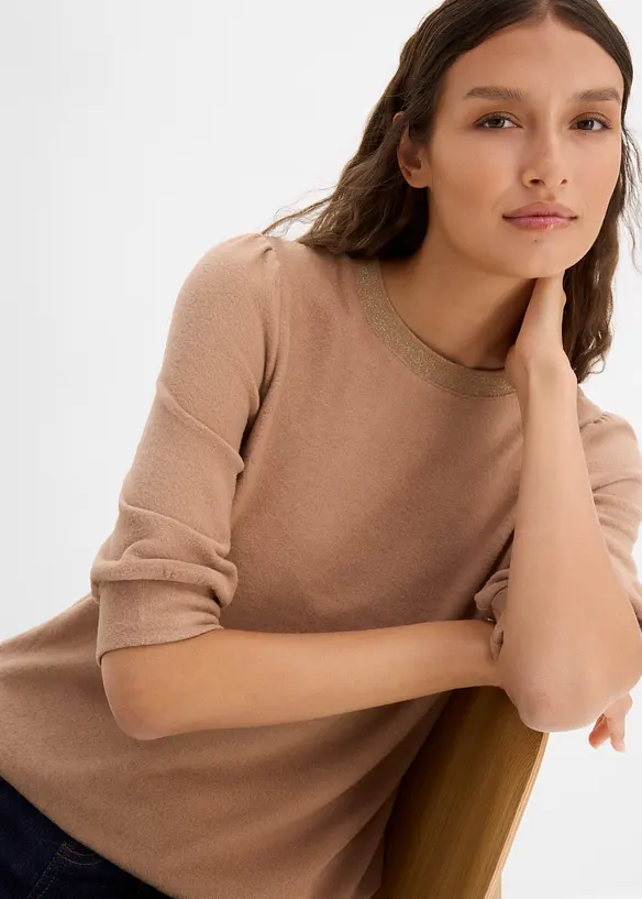 Maglia in misto viscosa morbido, bonprix