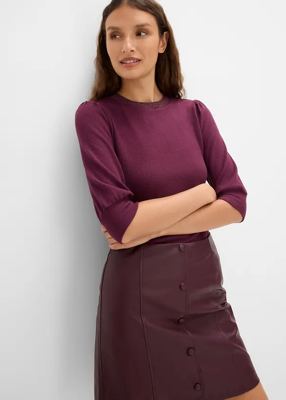 Maglia in misto viscosa morbido, bonprix