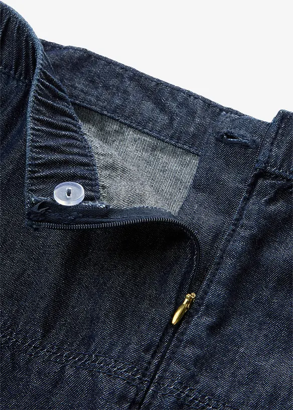 Gonna di jeans in cotone biologico, bonprix