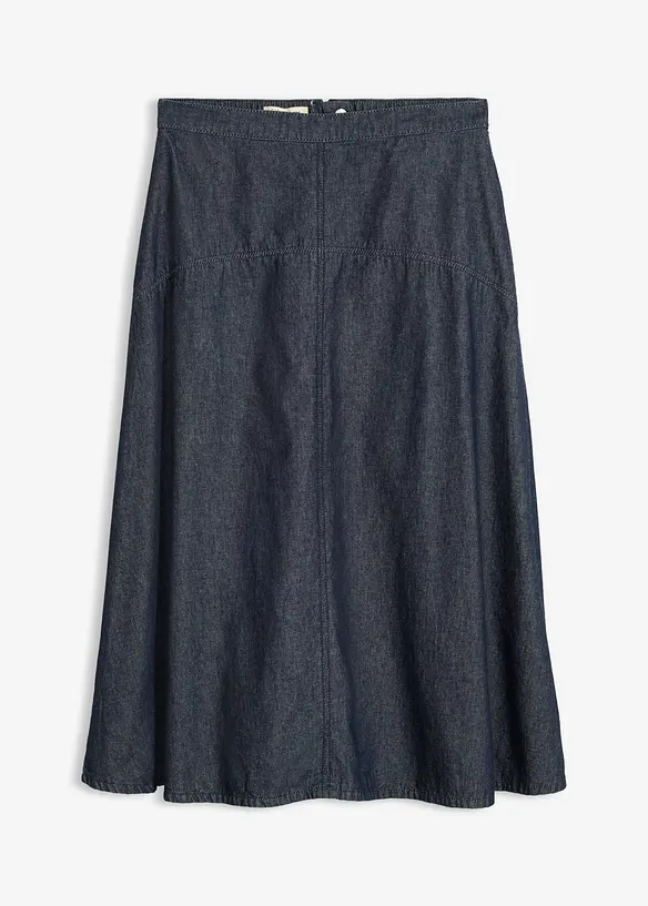 Gonna di jeans in cotone biologico, bonprix
