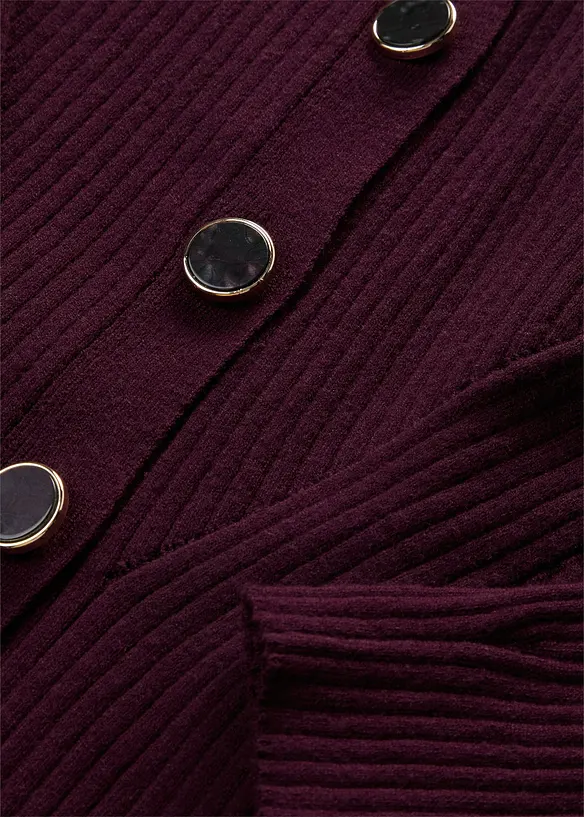 Cardigan in filato fine di misto viscosa, bonprix