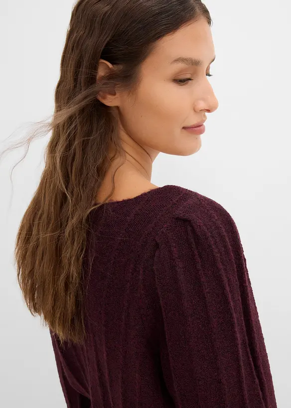 Maglione con maniche a sbuffo, bonprix