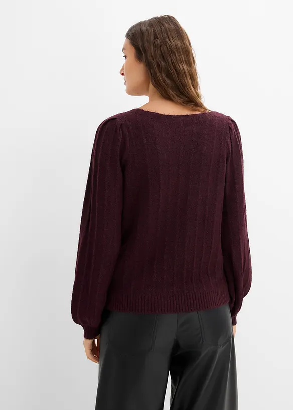 Maglione con maniche a sbuffo, bonprix