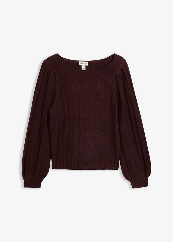 Maglione con maniche a sbuffo, bonprix