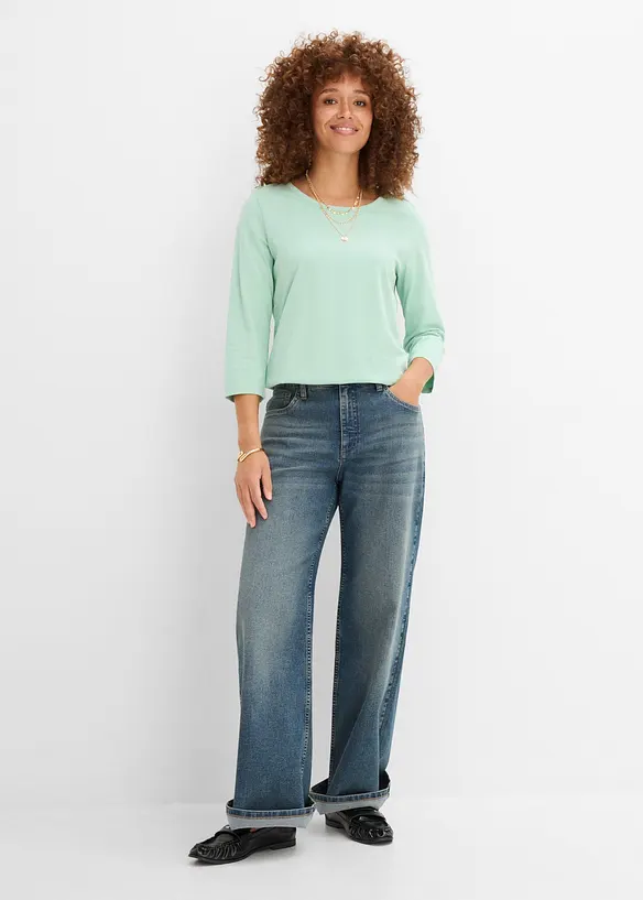 Maglia con maniche a 3/4 (pacco da 4), bonprix
