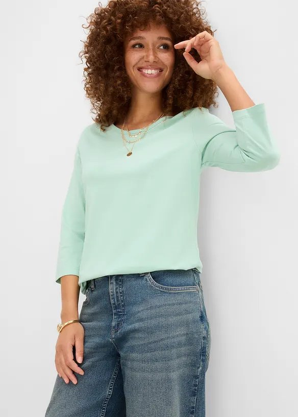 Maglia con maniche a 3/4 (pacco da 4), bonprix