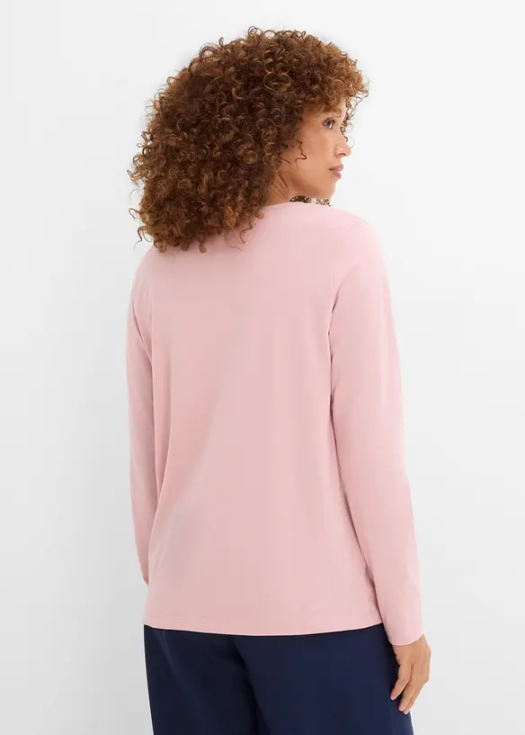 Maglia a maniche lunghe (pacco da 5), bonprix