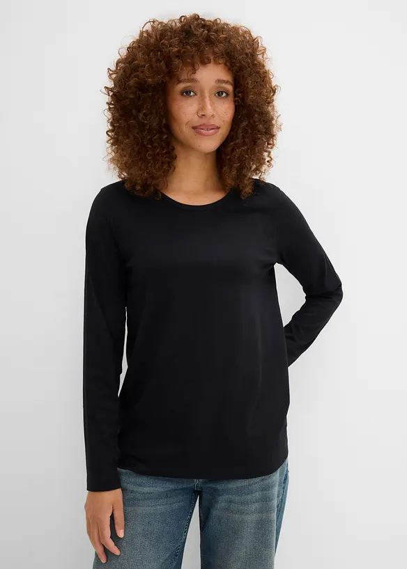Maglia a maniche lunghe (pacco da 6), bonprix