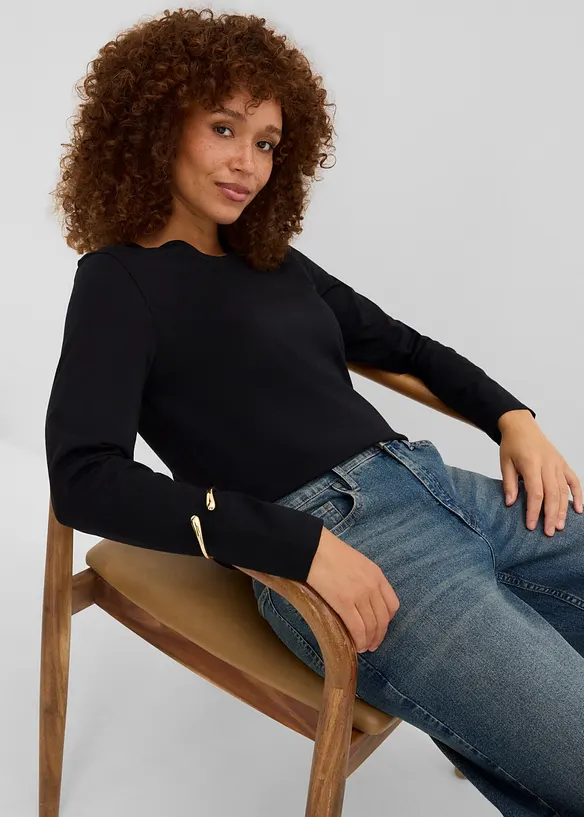 Maglia a maniche lunghe (pacco da 6), bonprix