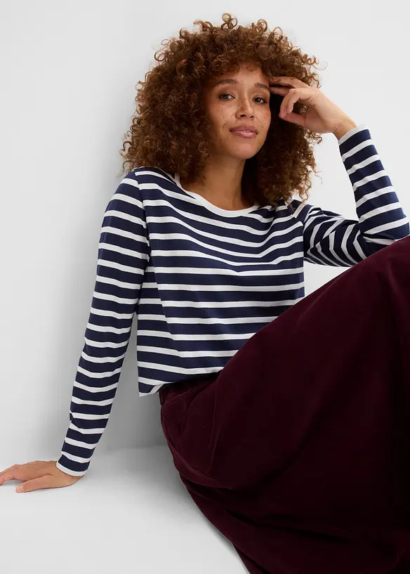 Maglia a maniche lunghe (pacco da 6), bonprix