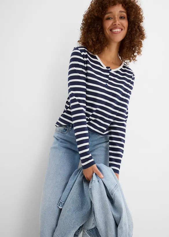 Maglia a maniche lunghe (pacco da 3), bonprix