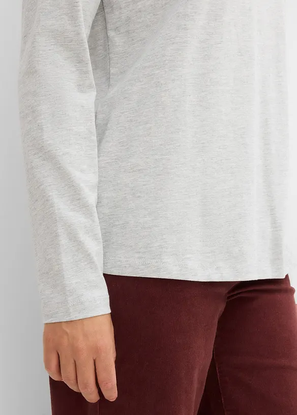 Maglia a maniche lunghe (pacco da 3), bonprix
