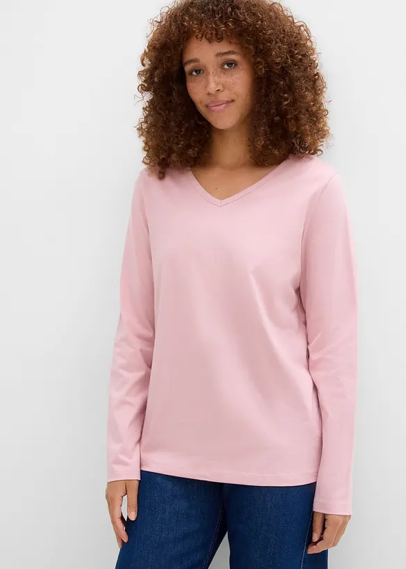 Maglia a maniche lunghe (pacco da 5), bonprix