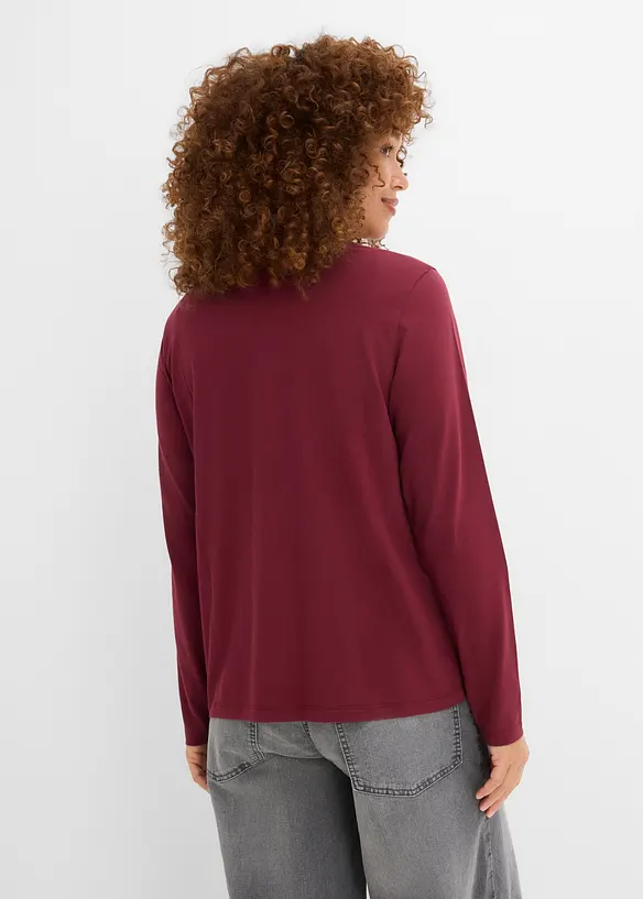 Maglia a maniche lunghe (pacco da 5), bonprix