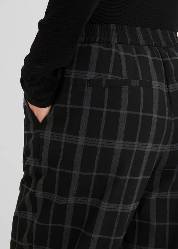 Pantaloni barrel in misto viscosa morbido, bonprix