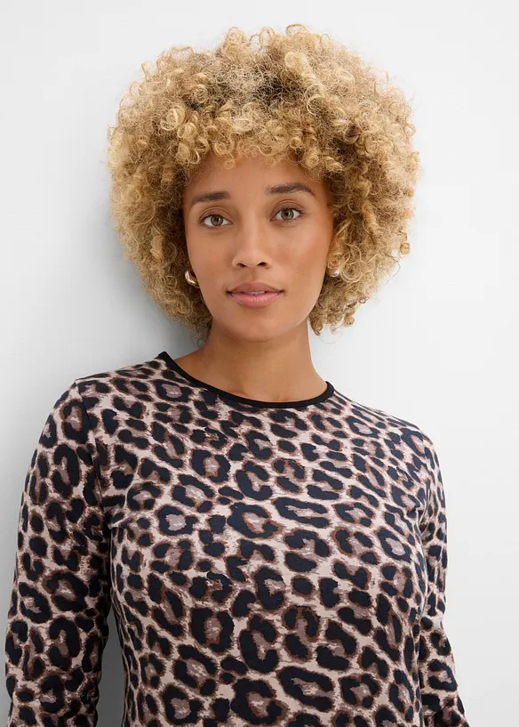 Abito midi in jersey di cotone, bonprix