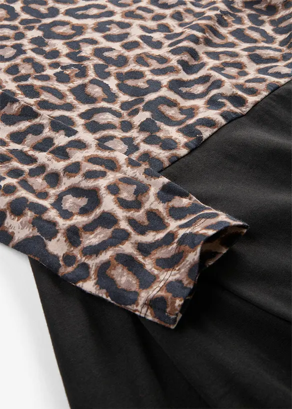 Abito midi in jersey di cotone, bonprix