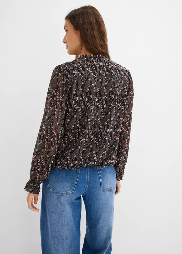Blusa in chiffon leggero, bonprix
