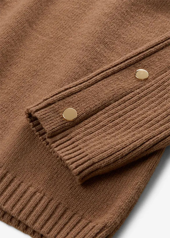 Maglione in filato fine di misto viscosa morbido, bonprix