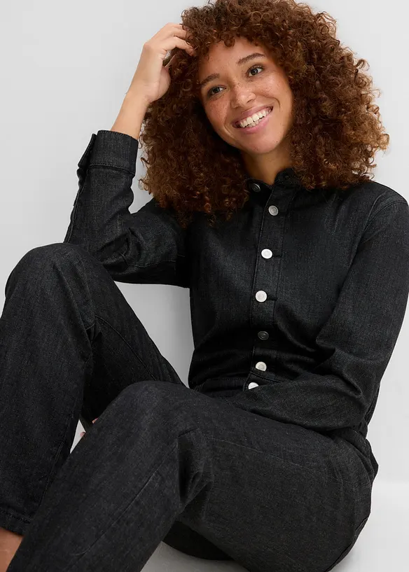 Tuta in jeans, bonprix