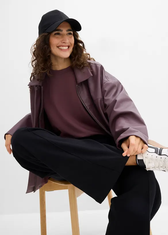 Pantaloni in jersey di puro cotone, bonprix