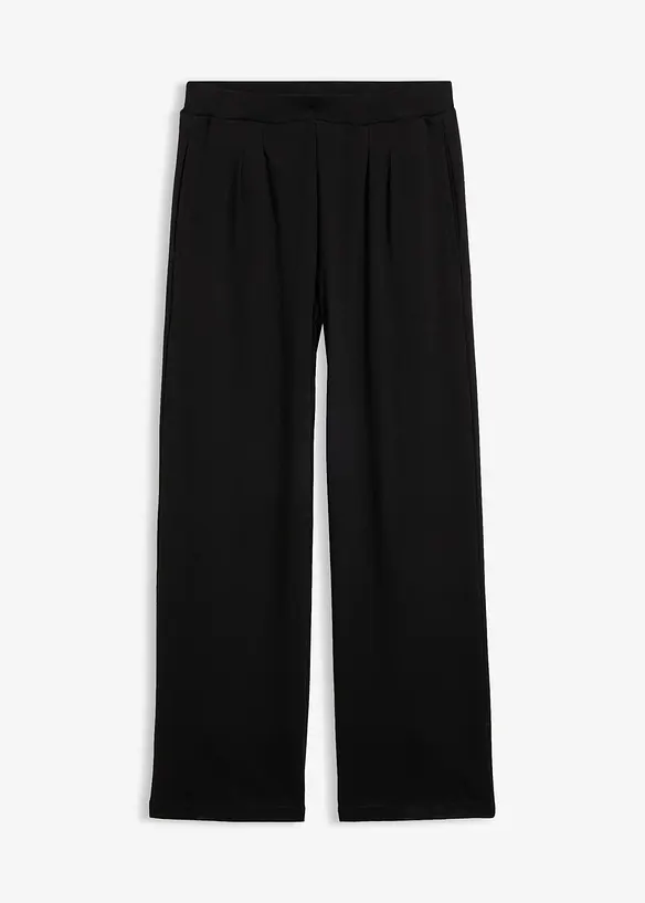 Pantaloni in jersey con pinces, bonprix