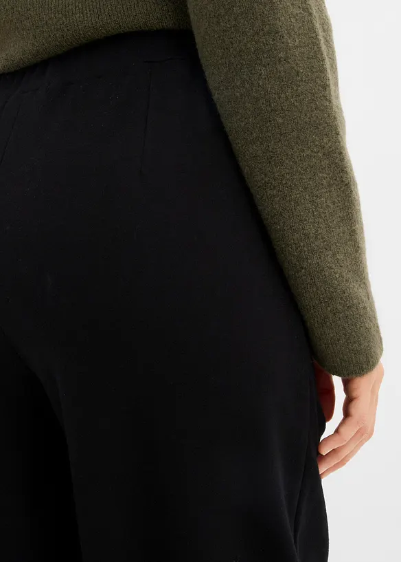 Pantaloni in jersey con pinces, bonprix