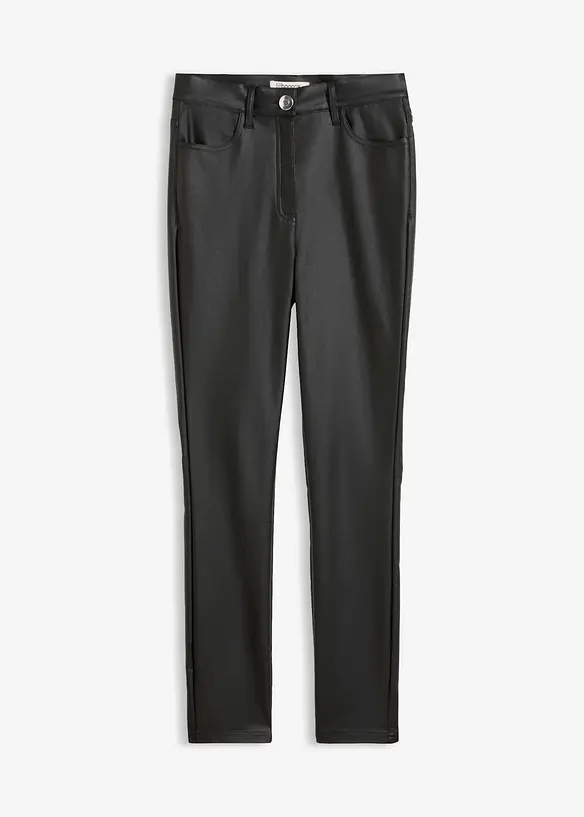Pantaloni pancia piatta in bengalina rivestita di misto viscosa, bonprix