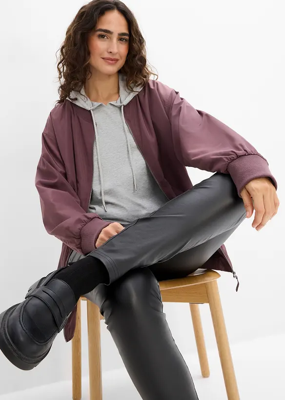 Pantaloni pancia piatta in bengalina rivestita di misto viscosa, bonprix