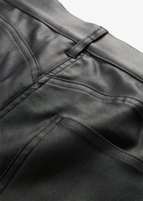 Pantaloni pancia piatta in bengalina rivestita di misto viscosa, bonprix