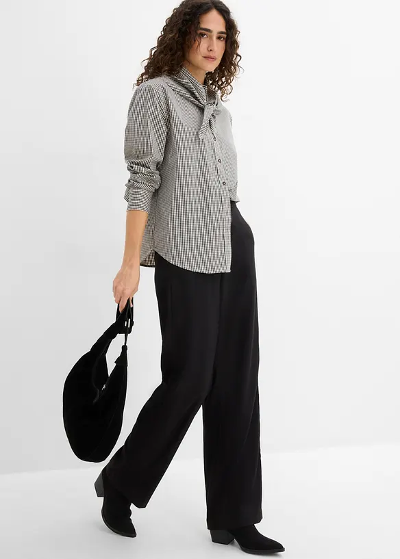 Camicia con sciarpina staccabile, bonprix