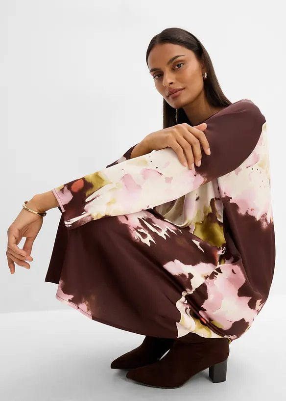 Abito in satin, bonprix