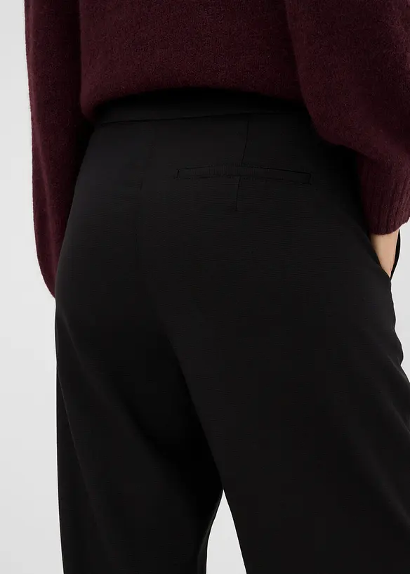 Pantaloni barrel in misto viscosa, bonprix