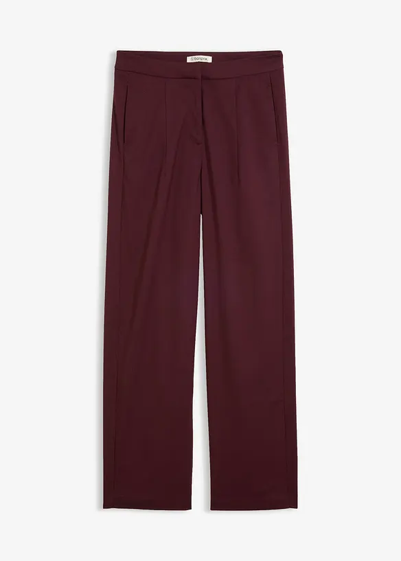 Pantaloni barrel in misto viscosa, bonprix