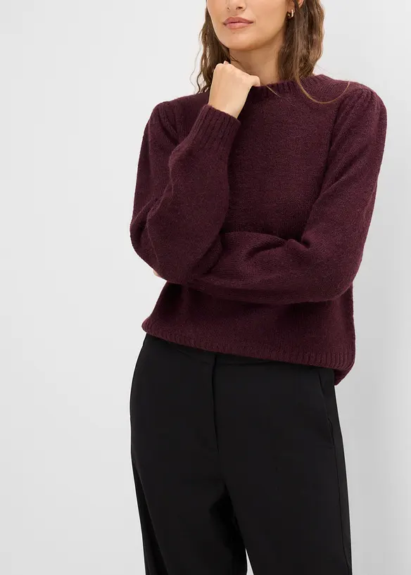Pantaloni barrel in misto viscosa, bonprix