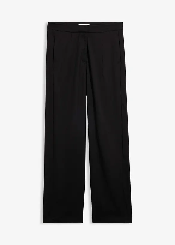 Pantaloni barrel in misto viscosa, bonprix
