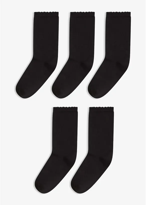 Calzini con cotone biologico (pacco da 5 paia), bonprix