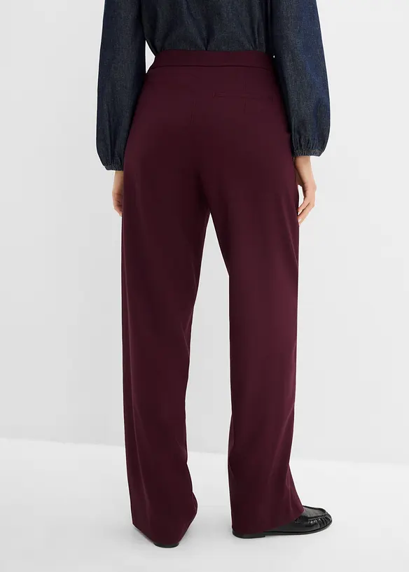 Pantaloni barrel in misto viscosa, bonprix
