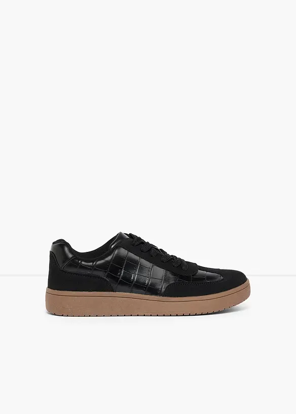 Sneaker con dettagli animalier, bonprix